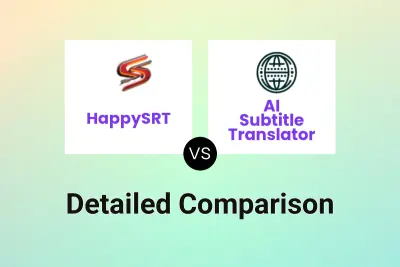 HappySRT vs AI Subtitle Translator