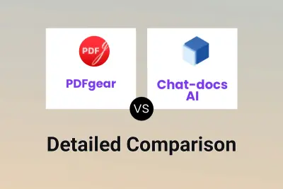 PDFgear vs Chat-docs AI