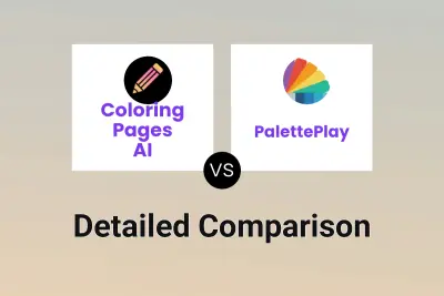 Coloring Pages AI vs PalettePlay