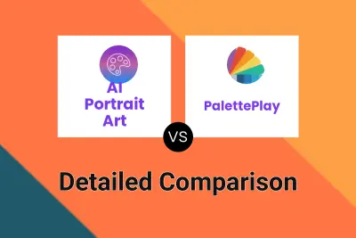 AI Portrait Art vs PalettePlay