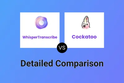 WhisperTranscribe vs Cockatoo