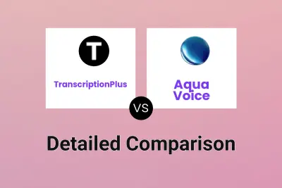 TranscriptionPlus vs Aqua Voice