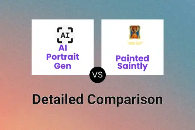 AI Portrait Gen vs Painted Saintly