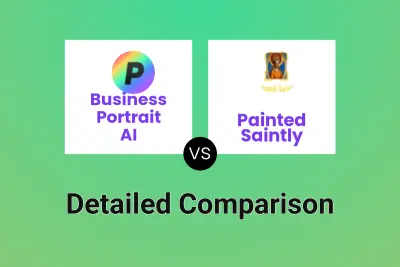 Business Portrait AI vs Painted Saintly