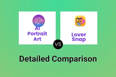 AI Portrait Art vs Lover Snap