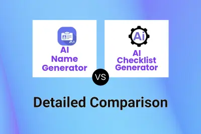 AI Name Generator vs AI Checklist Generator