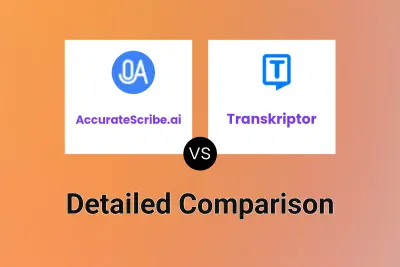 AccurateScribe.ai vs Transkriptor