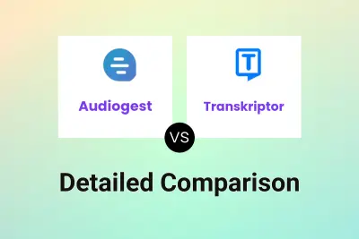 Audiogest vs Transkriptor