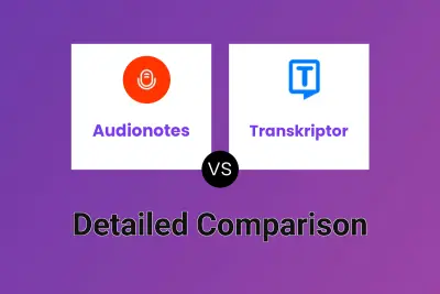 Audionotes vs Transkriptor