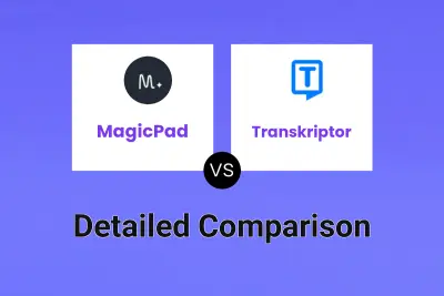 MagicPad vs Transkriptor