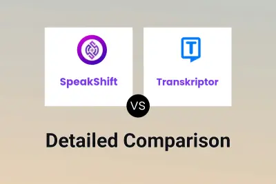 SpeakShift vs Transkriptor