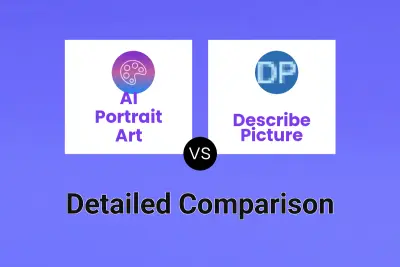 AI Portrait Art vs Describe Picture