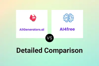 AllGenerators.ai vs AI4free