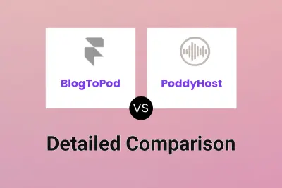 BlogToPod vs PoddyHost