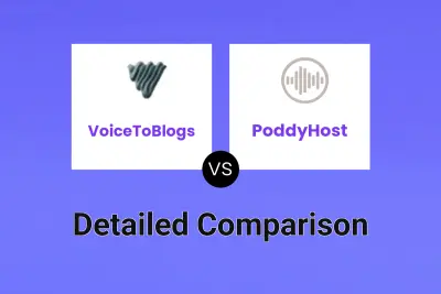 VoiceToBlogs vs PoddyHost