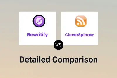 Rewritify vs CleverSpinner