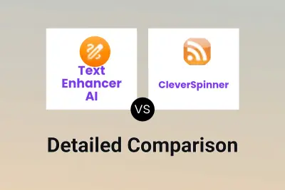 Text Enhancer AI vs CleverSpinner