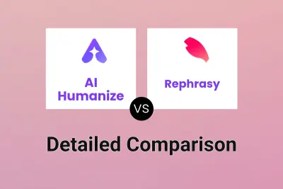 AI Humanize vs Rephrasy Detailed comparison features, price