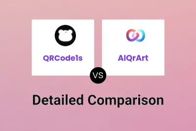 QRCode1s vs AIQrArt Detailed comparison features, price