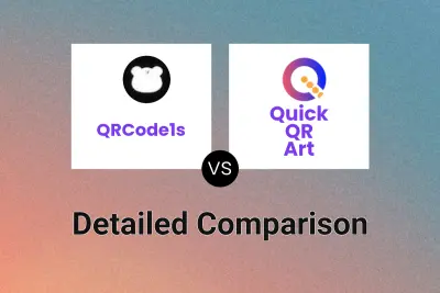 QRCode1s vs Quick QR Art Detailed comparison features, price