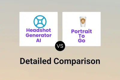 Headshot Generator AI vs Portrait To Go