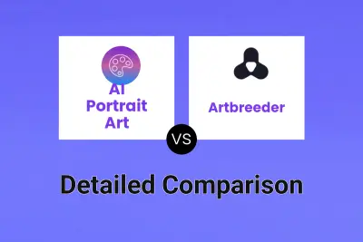 AI Portrait Art vs Artbreeder