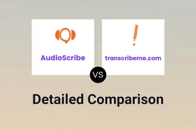 AudioScribe vs transcribeme.com