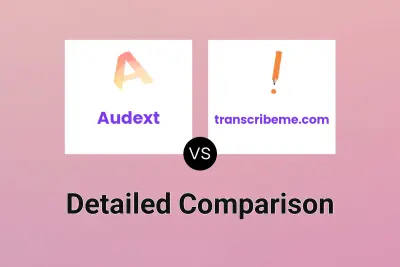 Audext vs transcribeme.com