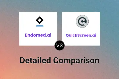 Endorsed.ai vs QuickScreen.ai