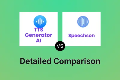 TTS Generator AI vs Speechson