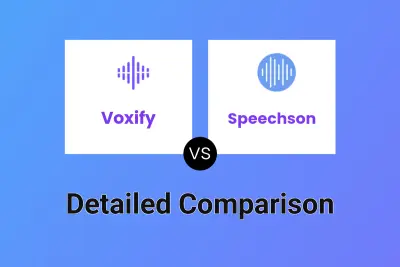 Voxify vs Speechson