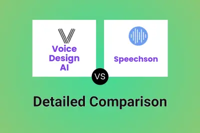 Voice Design AI vs Speechson