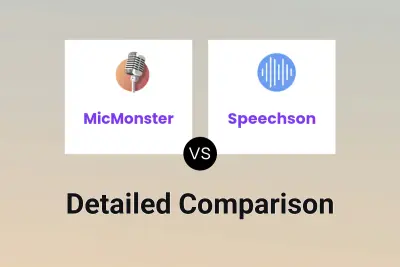 MicMonster vs Speechson