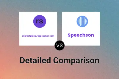 marketplace.respeecher.com vs Speechson