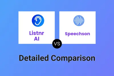 Listnr AI vs Speechson