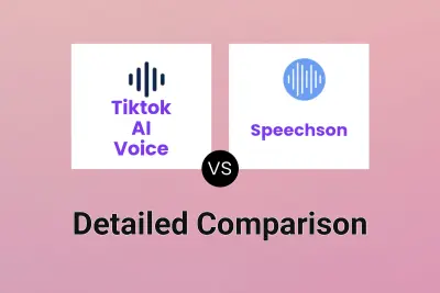 Tiktok AI Voice vs Speechson