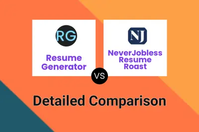 Resume Generator vs NeverJobless Resume Roast