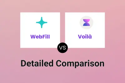 WebFill vs Voilà