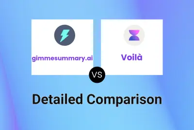 gimmesummary.ai vs Voilà