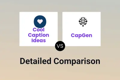 Cool Caption Ideas vs CapGen