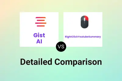 Gist AI vs RightClickYoutubeSummary