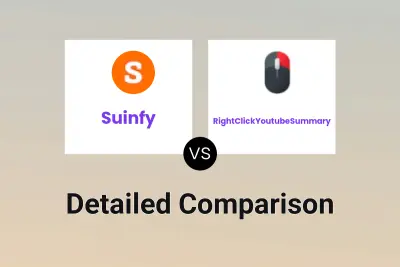 Suinfy vs RightClickYoutubeSummary