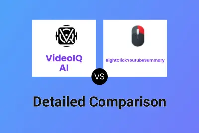 VideoIQ AI vs RightClickYoutubeSummary