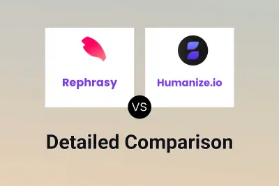 Rephrasy vs Humanize.io