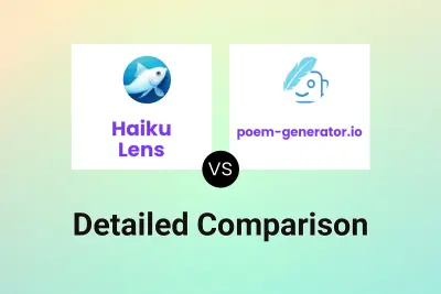 Haiku Lens vs poem-generator.io