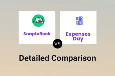 SnaptoBook vs Expenses Day