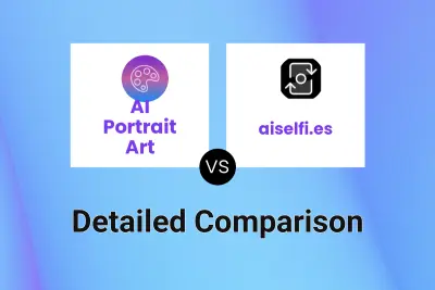 AI Portrait Art vs aiselfi.es