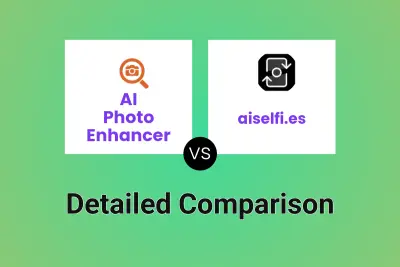 AI Photo Enhancer vs aiselfi.es