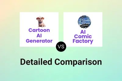 Cartoon AI Generator vs AI Comic Factory