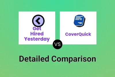 Get Hired Yesterday vs CoverQuick